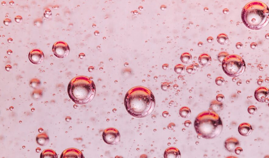 carbonated water bubbles
