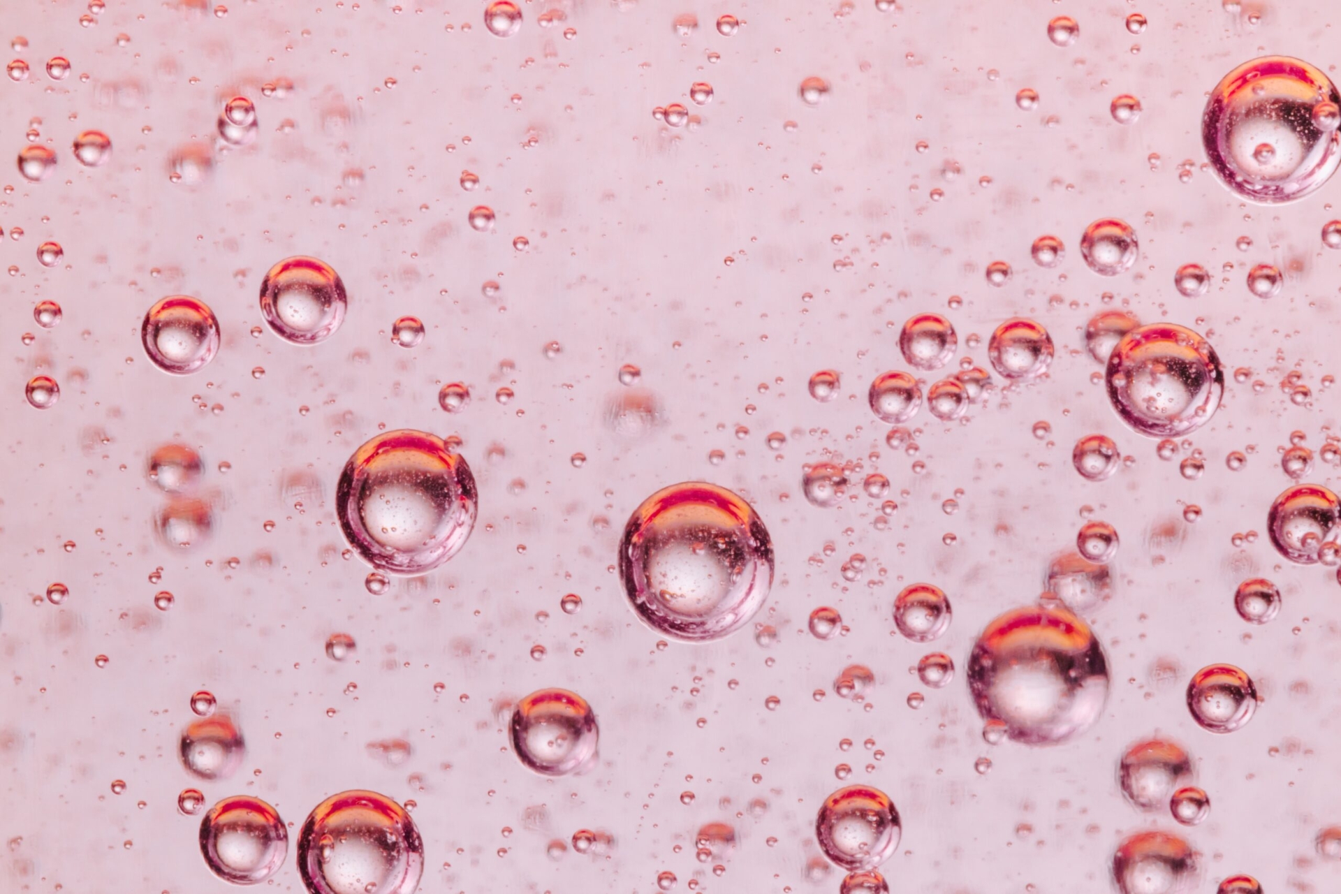 carbonated water bubbles