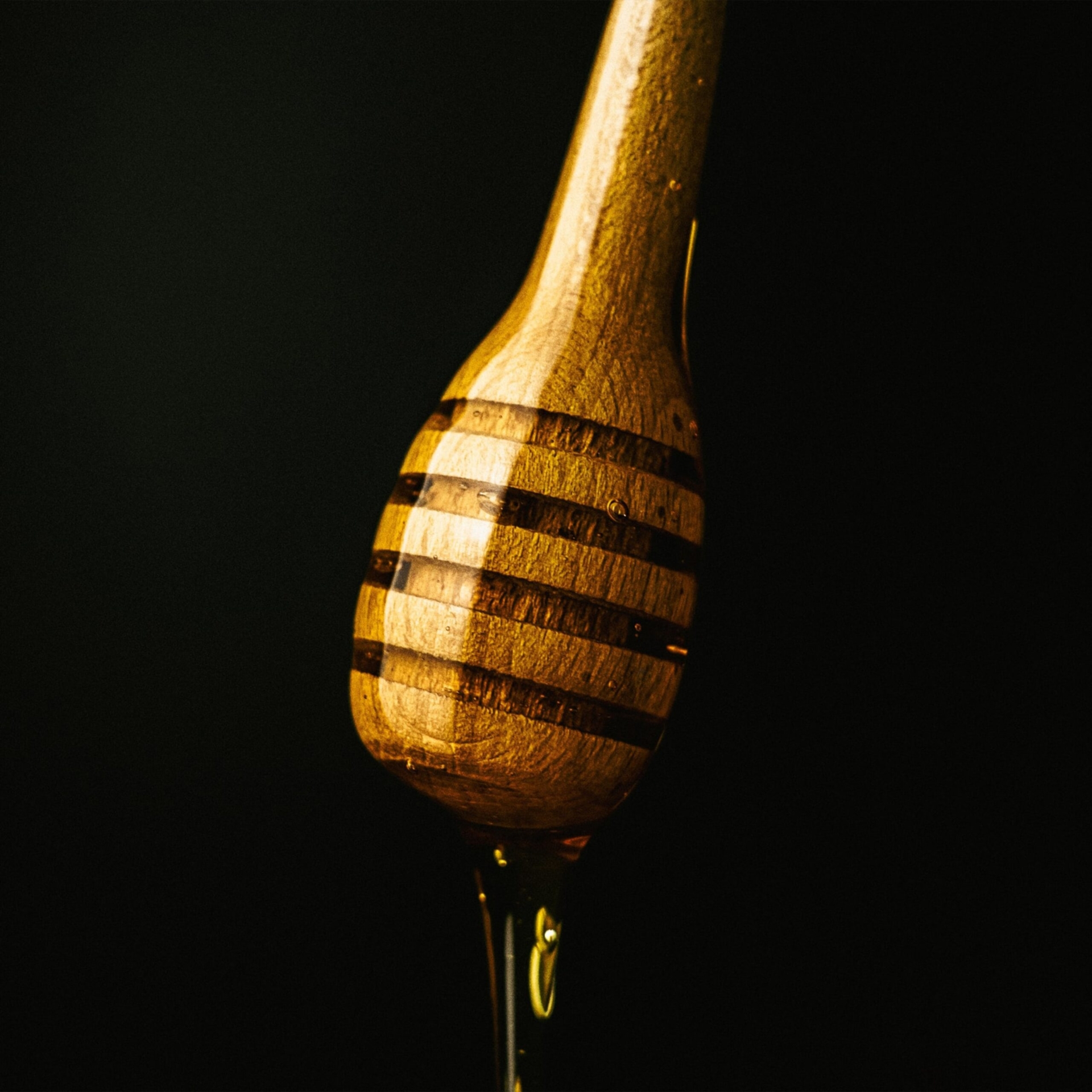 a spoon of honey
