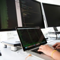 a set of screens
