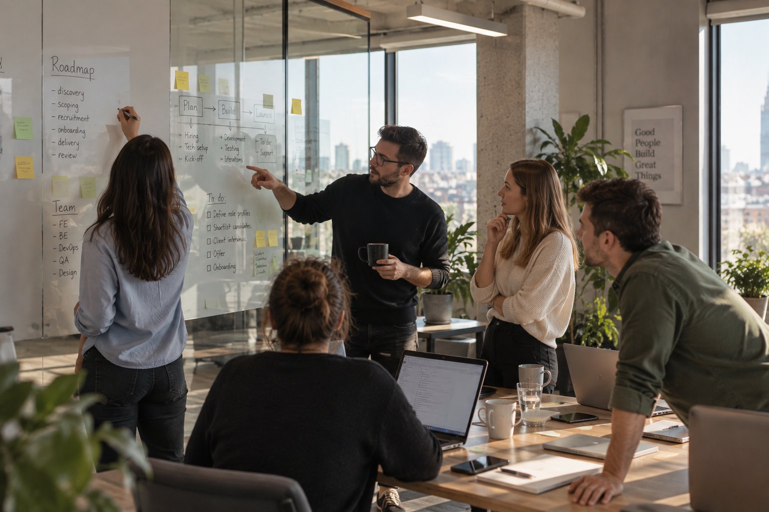 Recruitment process outsourcing and executive search by Optiveum